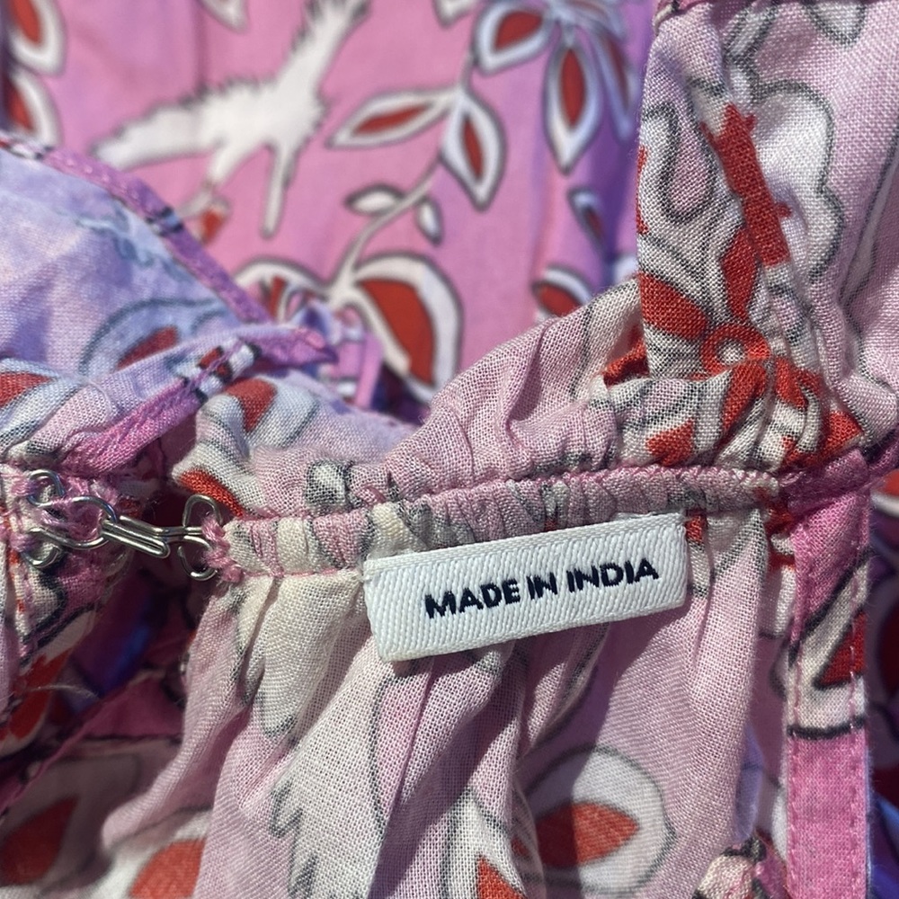 RHODE Julia Dress in Pink Eden - Picture 12 of 14